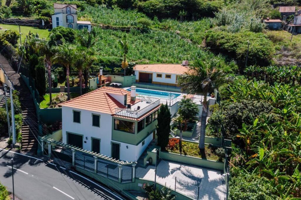Вилла Hikers Haven Sao Roque Do Faial Экстерьер фото