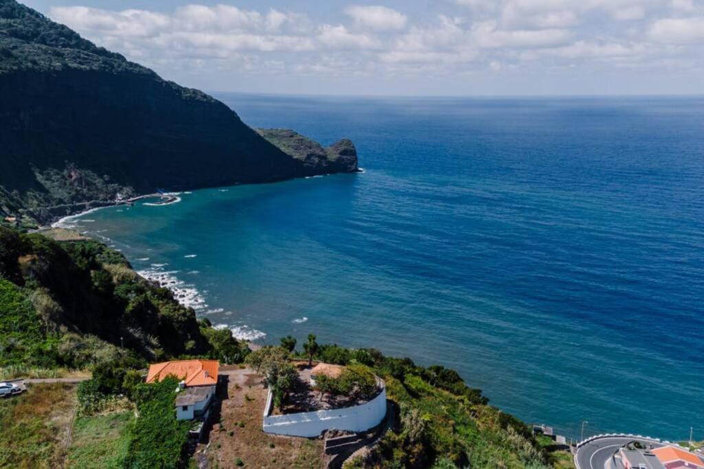Вилла Hikers Haven Sao Roque Do Faial Экстерьер фото